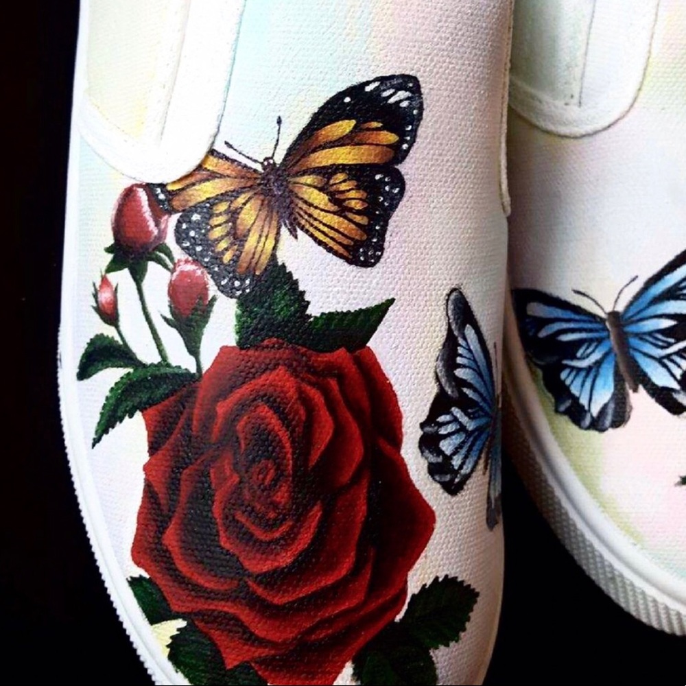 Custom Painted Vans Air Force 1 Any Shoes